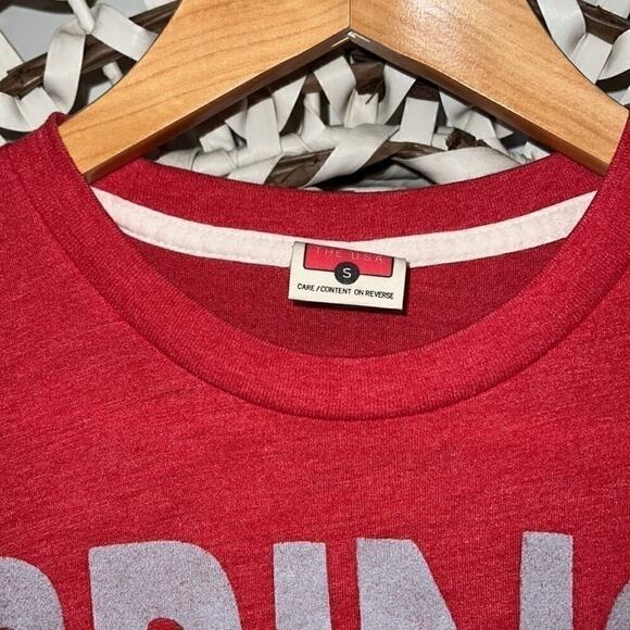 HOMAGE Ohio state red short sleeve t-shirt woman’s size small - Picture 3 of 4